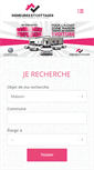 Mobile Screenshot of demeures-et-cottages.com